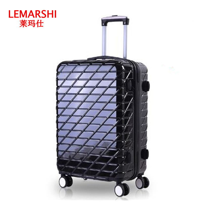 萊瑪仕-拉桿箱托運(yùn)行李箱萬向輪男生密碼箱子登機(jī)箱女士學(xué)生旅行箱20/24/28寸拖箱 鏡面 香檳金 24寸